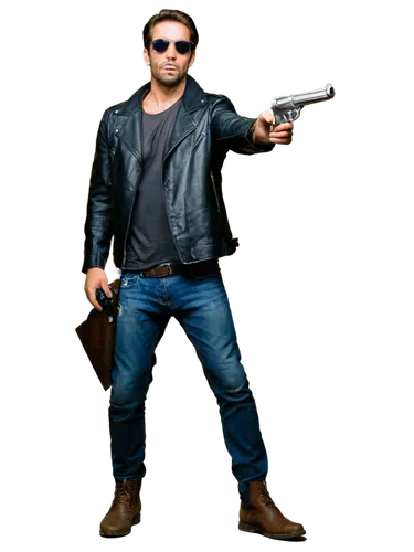 man holding gun and light,gunslinger,macmanus,reshammiya,rebgun,rogen,emraan,glazkov,png transparent,magomed,holding a gun,pistolero,commissario,shootist,gun,plissken,mesrine,kalashnikov,makarov,gunrunning,Illustration,Paper based,Paper Based 12