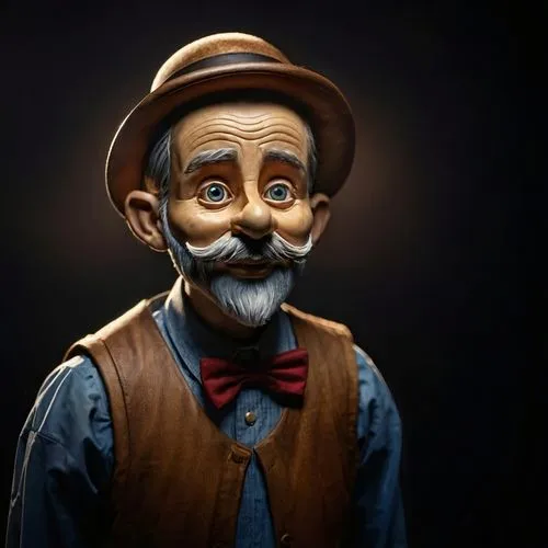 geppetto,pinocchio,elderly man,ventriloquist,caricaturist,model train figure,old man,pensioner,old person,scandia gnome,old age,old human,elderly person,a carpenter,popeye,portrait photographers,portr