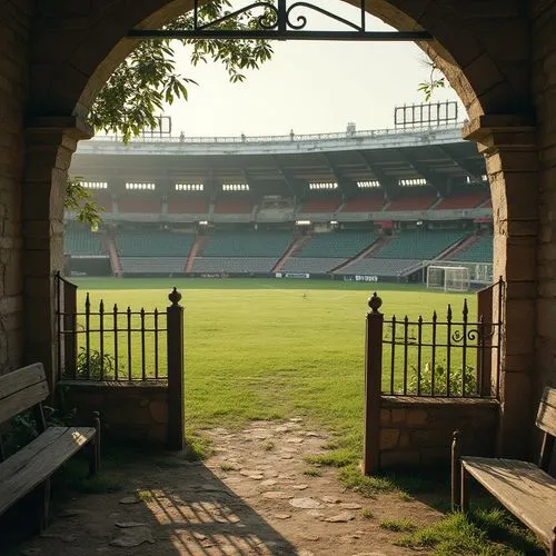 chinnaswamy,kotla,chepauk,sports ground,oldpark,zentralstadion,stadio,wankhede,weserstadion,stadionul,levanduľové field,football pitch,gerland,football stadium,widzew,forest ground,frankenstadion,feijenoord,millmoor,sportsground,Photography,General,Realistic