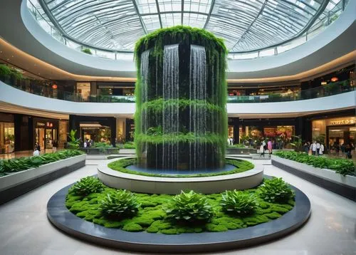 wintergarden,titanum,green waterfall,atriums,floor fountain,galleria,oakbrook,decorative fountains,westfields,water feature,winter garden,chadstone,atrium,woodfield,stonebriar,central park mall,yorkdale,segerstrom,riverwoods,northpark,Conceptual Art,Graffiti Art,Graffiti Art 06