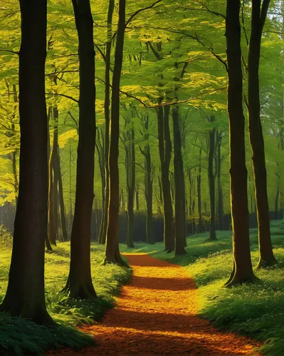 tree lined path,green forest,germany forest,forest path,beech trees,deciduous forest,beech forest,forest road,forest landscape,tree lined lane,tree lined,fairytale forest,chestnut forest,tree-lined avenue,forest glade,coniferous forest,greenforest,fir forest,mixed forest,row of trees,Art,Classical Oil Painting,Classical Oil Painting 41