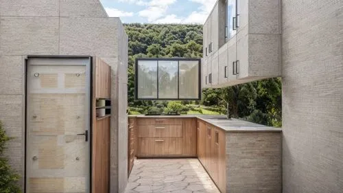 block balcony,exposed concrete,house hevelius,corten steel,garden design sydney,archidaily,sliding door,french windows,cubic house,the threshold of the house,residential house,garden door,modern archi