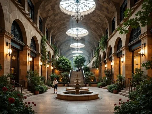 atriums,courtyards,biltmore,galleria,winter garden,inside courtyard,cortile,cloisters,cloister,breezeway,arcades,glyptotek,plant tunnel,tunnel of plants,arcaded,atrium,stanford university,cloistered,guastavino,walkway