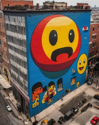 pac-man,pacman,urban art,urban street art,streetart,brooklyn street art,emojicon,emoji balloons,montreal,emoji,graffiti art,street art,emoticons,emojis,barcelona,emoji programmer,grafitti,public art,baltimore,mario bros,Art,Classical Oil Painting,Classical Oil Painting 08