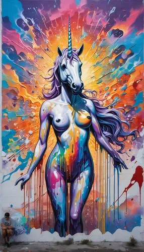 unicorn art,rainbow unicorn,unicorn,unicorn and rainbow,unicorn background,unicorns,nikorn,skillicorn,celestia,licorne,grafite,colorful horse,unicorn head,unicorn face,graffiti art,pegasys,painted horse,streetart,pegasus,einhorn,Conceptual Art,Graffiti Art,Graffiti Art 08