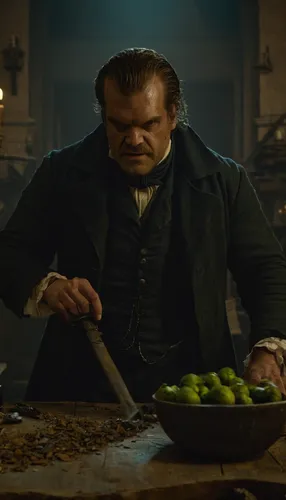 blacksmith,frankenstein,the early gooseberry,frock coat,athos,huckleberry,tinsmith,tyrion lannister,deadwood,the fruit,greengrocer,green apples,apple harvest,cooking ingredients,count,meat kane,pectin,basket of apples,porridge,cookery,Art,Classical Oil Painting,Classical Oil Painting 39