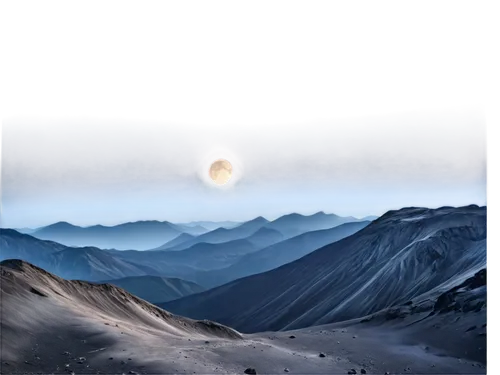 full moon, glowing crescent, craters, mountains, lunar surface, celestial body, soft illumination, low-key lighting, space background, 3/4 composition, shallow depth of field, cinematic atmosphere, mi