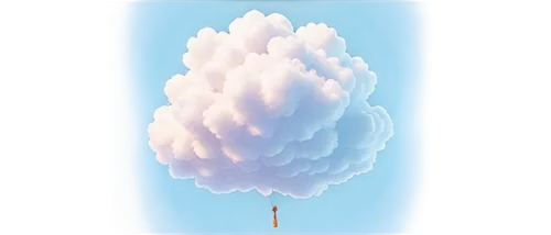 Cartoon style, white puffy cloud, soft rounded edges, gentle explosion, pastel colors, light blue background, 3D rendering, dynamic movement, comedic expression, exaggerated reaction, burst of air, wh