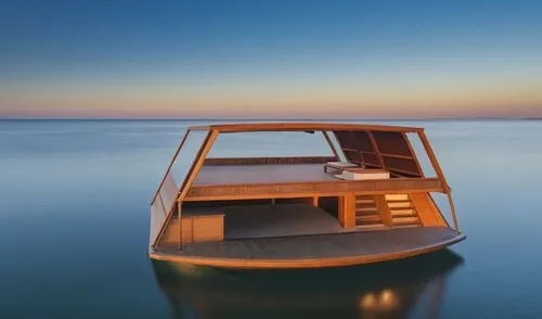 Casa flutuante,old wooden boat at sunrise,wooden boat,boat landscape,houseboat,floating huts,abandoned boat,Photography,General,Realistic