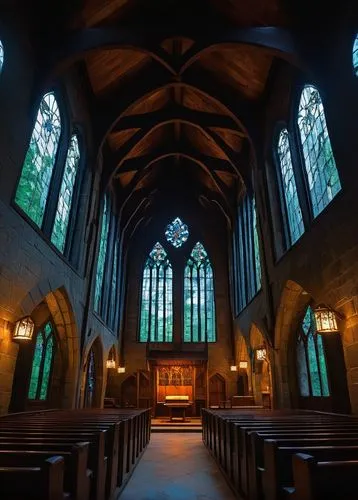 presbytery,transept,interior view,chapel,interior,the interior,christ chapel,choir,sanctuary,stained glass windows,chancel,pcusa,wayside chapel,pipe organ,ecclesiastical,vaulted ceiling,ecclesiatical,church windows,the interior of the,nave,Illustration,Paper based,Paper Based 19