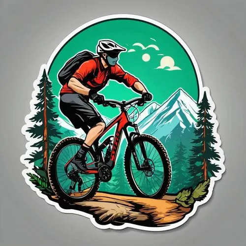 mountainbike,mountain bike,mountain biking,mtb,leogang,enduro,Unique,Design,Sticker