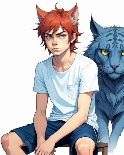 ritriver and the cat,jayfeather,killorin,faunus,brambleclaw,thunderclan