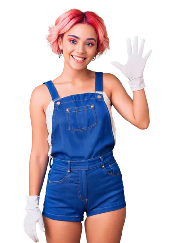 girl in overalls,overalls,latex gloves,ariela,enema,iyabo,joi,mutahida,fundora,lilyana,florinda,denim background,anele,marzia,jojo,xuxa,gabsi,veda,jeans background,akuapem,Conceptual Art,Fantasy,Fantasy 09