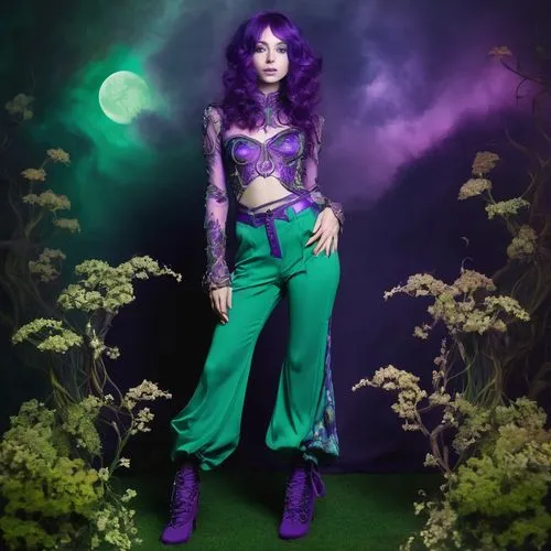 enchantress,shego,the enchantress,faerie,matangi,kreayshawn,Illustration,Realistic Fantasy,Realistic Fantasy 37