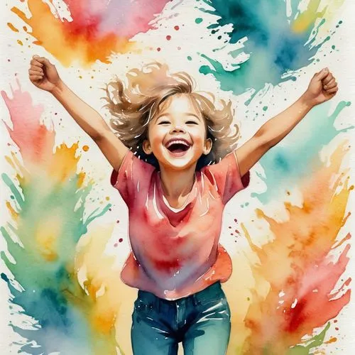 watercolor painting,watercolor background,exuberance,watercolor,joyfulness,jubilant,Illustration,Paper based,Paper Based 25