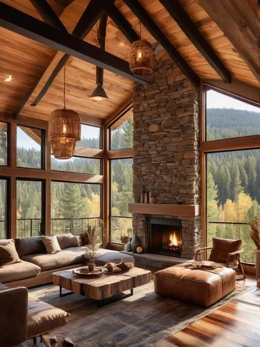 the cabin in the mountains,log home,chalet,house in the mountains,fire place,alpine style,log cabin,wooden beams,fireplaces,coziness,house in mountains,beautiful home,warm and cozy,family room,lodge,luxury home interior,sunroom,coziest,rustic aesthetic,log fire,Art,Artistic Painting,Artistic Painting 28