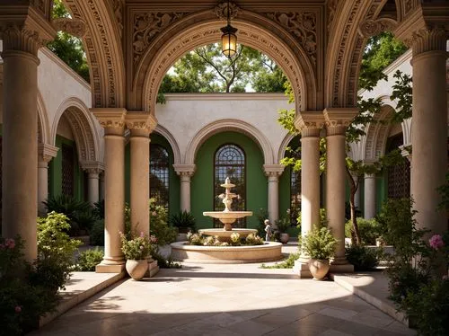 courtyards,mcnay,cloister,inside courtyard,courtyard,naples botanical garden,bellingrath gardens,garden of the fountain,orangery,cloisters,rosecliff,mizner,cloistered,philbrook,conservatory,royal palms,atriums,wintergarden,monastery garden,biltmore