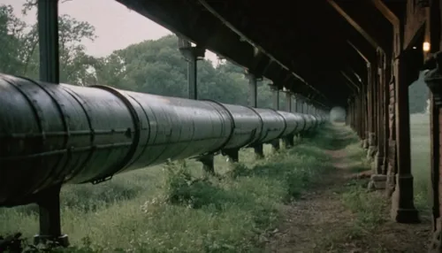 Create a suspenseful story about a haunted matube tube.,tank cars,pipelines,iron pipe,pipeline transport,steel pipe,industrial tubes,railroad,oil track,railroads,oil barrels,buffer stop,railroad line,