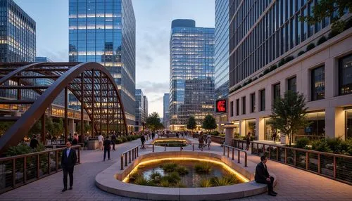 transbay,streeterville,financial district,biopolis,costanera center,broadgate,benaroya,metrotech,berczy,inlet place,wintergarden,hudson yards,tishman,difc,citicorp,marunouchi,abdali,undershaft,aldersgate,citycenter