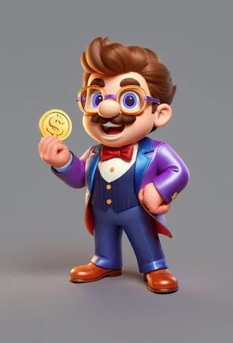 3d render,wario,soffiantini,3d model,mario,paisano,marios,cartoon doctor,3d man,bohlander,professedly,mayor,spiegler,3d rendered,smo,luan,plumber,grossberg,game character,moneybags,Unique,3D,3D Character