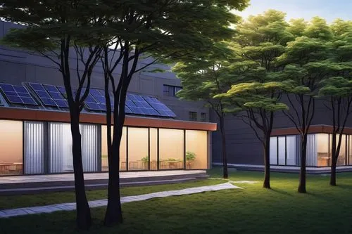 solarcity,passivhaus,grass roof,smart house,modern house,electrohome,3d rendering,folding roof,prefab,prefabricated,prefabricated buildings,cubic house,sketchup,solar panels,solar photovoltaic,smart home,solar cell,bifacial,archidaily,roof landscape,Art,Artistic Painting,Artistic Painting 06