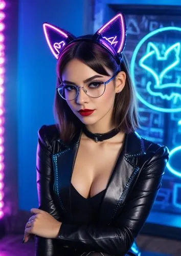 catwoman,kittani,cat ears,suara,kat,miqati