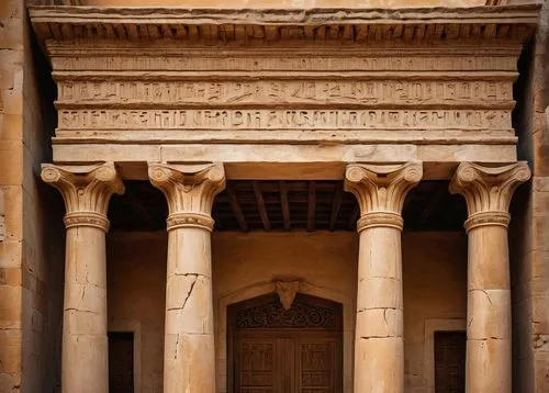 jaisalmer,qasr al kharrana,qasr al watan,portico,quasr al-kharana,qasr,qasr amra,columns,main door,porticos,colonnaded,pillars,darwazeh,pillar capitals,qutub,treasury,doorway,hadhramaut,cenotaphs,nawalgarh,Art,Classical Oil Painting,Classical Oil Painting 30