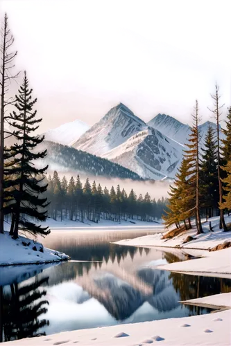 salt meadow landscape,winter landscape,landscape background,snow landscape,snowy landscape,winter background,winter lake,mountain scene,mountain landscape,alpine landscape,world digital painting,snowy mountains,photo painting,mountain lake,nature background,mountainlake,mountainous landscape,snow scene,christmas landscape,white mountains,Art,Artistic Painting,Artistic Painting 45