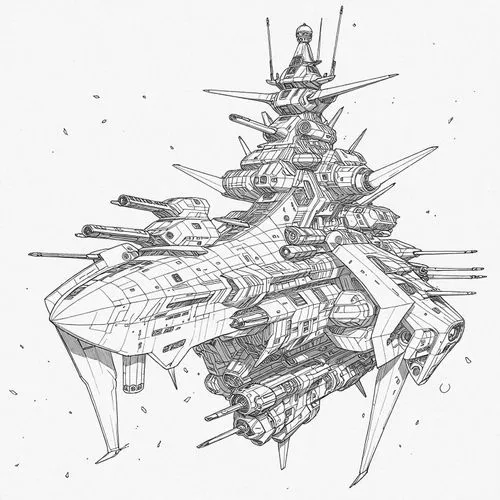 space ship,space ships,warship,carrack,spacecraft,alien ship,Design Sketch,Design Sketch,Detailed Outline