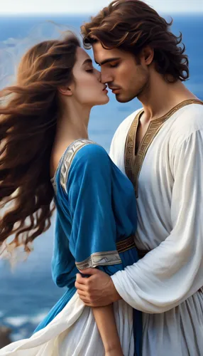 biblical narrative characters,thymelicus,greek mythology,romance novel,jesus in the arms of mary,greek myth,amorous,romantic scene,thracian,shepherd romance,romantic portrait,divine healing energy,thr