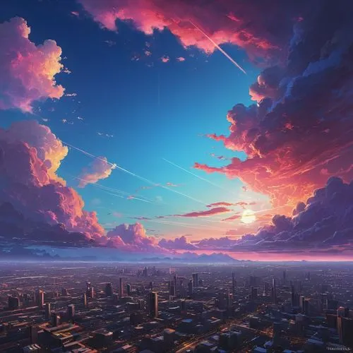 sky,cloudstreet,cielo,skyscape,skyscraping,skycraper,futuristic landscape,above the city,sky apartment,cityscape,sky city,skyline,atmospheres,skies,mesosphere,fantasy city,cloudmont,skylighted,dreamscape,skyloft,Conceptual Art,Fantasy,Fantasy 16