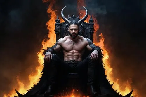 throne,the throne,daemon,devil,god of thunder,thrones,lucifer,satan,black dragon,poseidon,diablo,queen cage,fire devil,drago milenario,pagan,the archangel,minotaur,kneel,horned,death god