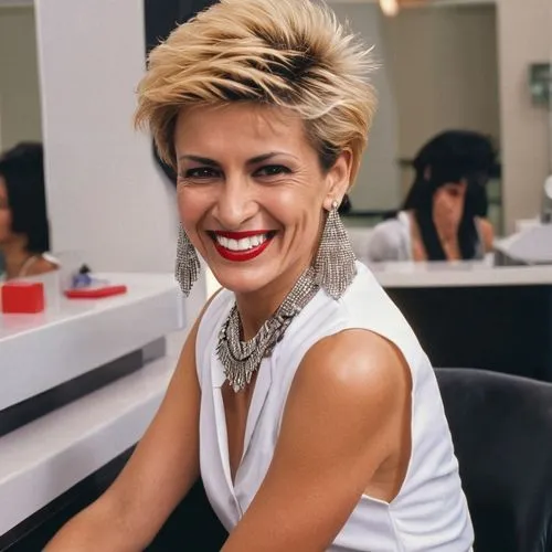 laurentien,pinotti,anousheh,xuxa,yiannacopoulos,simmone,giannacopoulos,stoessel,vassiliou,katergiannakis,florinda,eleftheriou,filippi,allred,paloma perdiz,sonrisa,sertab,kubra,short blond hair,carola,Photography,General,Realistic