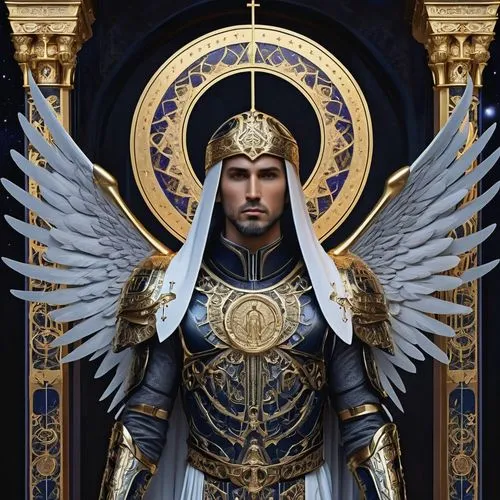 archangel,the archangel,archimandrite,emperor,imperator,byzantine,hieromonk,zoroastrian novruz,prophet,ankh,high priest,romanian orthodox,greek orthodox,gabriel,alexander,orthodox,orders of the russian empire,the ruler,messenger of the gods,uriel,Illustration,Realistic Fantasy,Realistic Fantasy 43