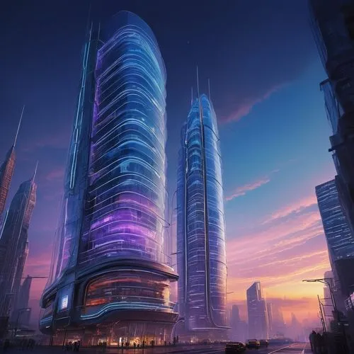 futuristic architecture,futuristic landscape,arcology,cybercity,guangzhou,largest hotel in dubai,tallest hotel dubai,cyberport,coruscant,sky space concept,ordos,dubay,skylstad,futuristic,urban towers,megacorporations,supertall,megacorporation,the skyscraper,dubia,Illustration,Children,Children 03