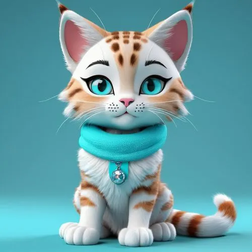 cute cartoon character,cute cat,cartoon cat,jayfeather,alberty,Unique,3D,3D Character