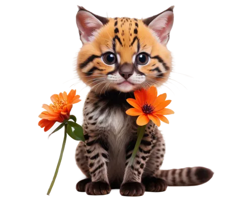 flower animal,flower cat,flowers png,tiger lily,ocelot,bengal,bengal cat,tigerlily,flower painting,flower background,tigar,tiger cub,felids,exotic flower,blossom kitten,tiger cat,splendor of flowers,cute animal,felidae,flower nectar,Photography,Artistic Photography,Artistic Photography 13