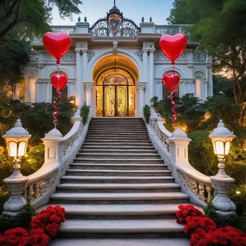 dolmabahce,villa borghese,chapultepec,villa d'este,villa balbianello,villa cortine palace,lebua,night view of red rose,retiro,opatija,istana,montecarlo,villa balbiano,mexico city,valentine's day décor,milanesi,romantico,sursock,venice italy gritti palace,heart balloons,Illustration,Paper based,Paper Based 07