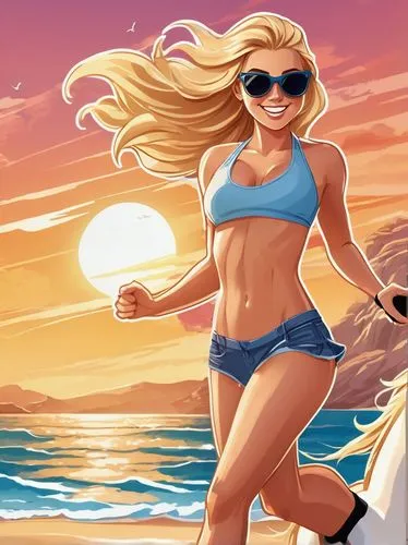 summer background,beach background,blonde woman,summer clip art,summer icons,background image,blond girl,background images,cool blonde,blonde girl,animated cartoon,background vector,annemone,aerobic exercise,female runner,web banner,surfer,cartoon video game background,sci fiction illustration,beach sports,Unique,Design,Sticker