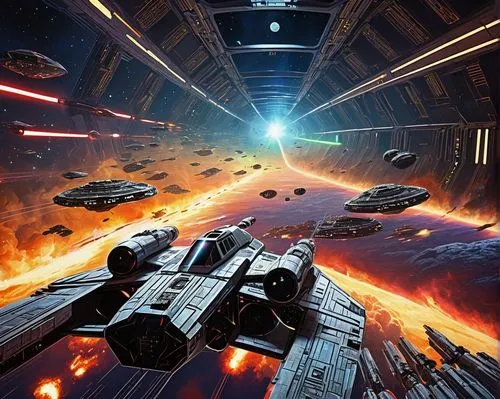 x-wing,cg artwork,fast space cruiser,ship releases,millenium falcon,battlecruiser,victory ship,dreadnought,delta-wing,carrack,space ships,tie-fighter,ship traffic jam,deep space,star wars,interstellar bow wave,sci fi,flagship,starwars,federation,Art,Artistic Painting,Artistic Painting 32