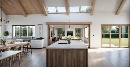 KITCHEN OVERLOOKING SUNROOM WITH DINING TABLE. TO THE LEFT A AWNING WINDOW OVERLOOKING OUTDOOR BARBEQUE SPACE AND TO THE RIGHT A LARGE PATIO DOOR OVERLOOKING PATIO STAIRS AND BEAUTIFUL GARDEN
,a room 