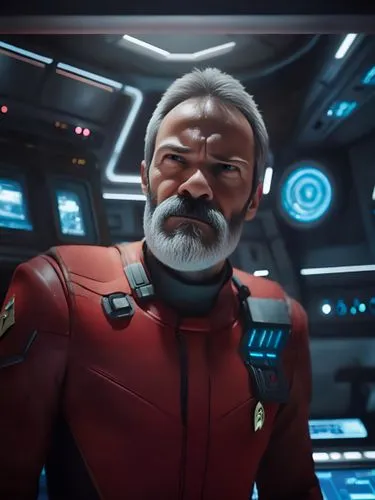 admiral von tromp,the emperor's mustache,star trek,red chief,lando,key-hole captain,christmas santa,trek,kris kringle,captain,santa claus,nova,santa,father christmas,passengers,santa clause,christmas trailer,merc,scared santa claus,white beard