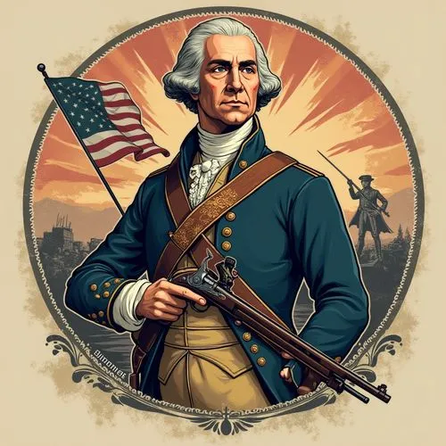 george washington,gw,federalist,minuteman,pence,haytham