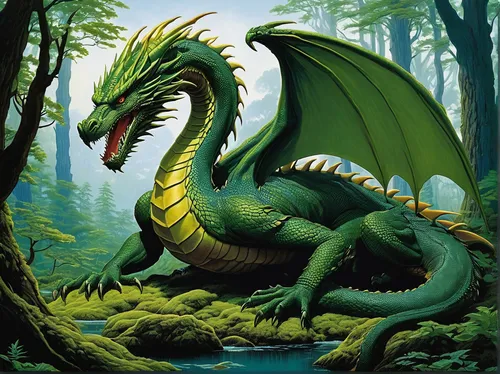 green dragon,forest dragon,dragon of earth,painted dragon,dragon,basilisk,dragon li,wyrm,patrol,emerald lizard,black dragon,dragon design,draconic,drago milenario,drexel,quetzal,dragons,saurian,iguanidae,eastern water dragon,Conceptual Art,Sci-Fi,Sci-Fi 18