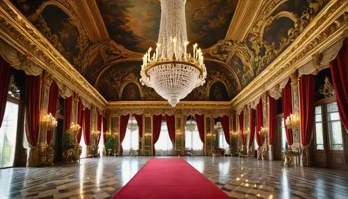 royal interior,ritzau,enfilade,the royal palace,europe palace,ballroom,versailles,royal palace,elysee,entrance hall,hall of nations,foyer,chateau margaux,crown palace,the palace,hallway,versaille,grandeur,corridor,ornate room,Illustration,Retro,Retro 24