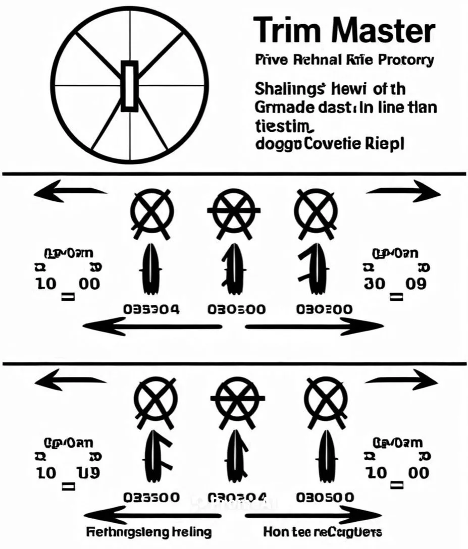 the trim master is in english and japanese,thrustmaster,irminsul,ironmasters,ohm meter,trimeter,timpanist,thermistor,trimeris,tpms,wind direction indicator,design of the rims,trainmaster,trismegistus,