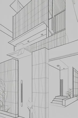 sketchup,revit,line drawing,office line art,cantilevers,roughs,Design Sketch,Design Sketch,Outline