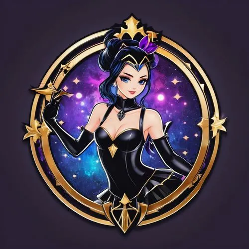 witch's hat icon,zodiac sign libra,zodiac sign gemini,constellation lyre,life stage icon,crown icons,queen of the night,kr badge,ursa major zodiac,ursa,zodiac sign leo,lux,cancer icon,show off aurora,star mother,vanessa (butterfly),fairy tale icons,twitch icon,constellation unicorn,star illustration,Unique,Design,Logo Design