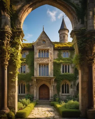 harlaxton,tyntesfield,brympton,wroxton,lilleshall,elizabethan manor house,balliol,fairy tale castle,burbury,sudeley,fairytale castle,montacute,chateau,trerice in cornwall,batsford,easthampstead,chateaux,heale,culford,wadham,Illustration,Retro,Retro 23