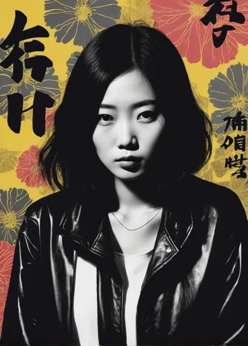 青龙菜,shirakami-sanchi,麻辣,cd cover,白斩鸡,asia,japanese floral background,asian woman,cover,rosa ' amber cover,asia girl,xiaochi,portrait background,mulan,taiwanese,japanese woman,japanese idol,film poster,chinsuko,taiwan,Art,Artistic Painting,Artistic Painting 22